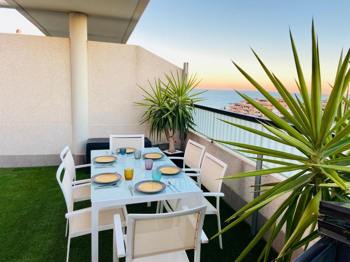 Patacona Premium Penthouse Sea Views & Barbecue Valência Exterior foto