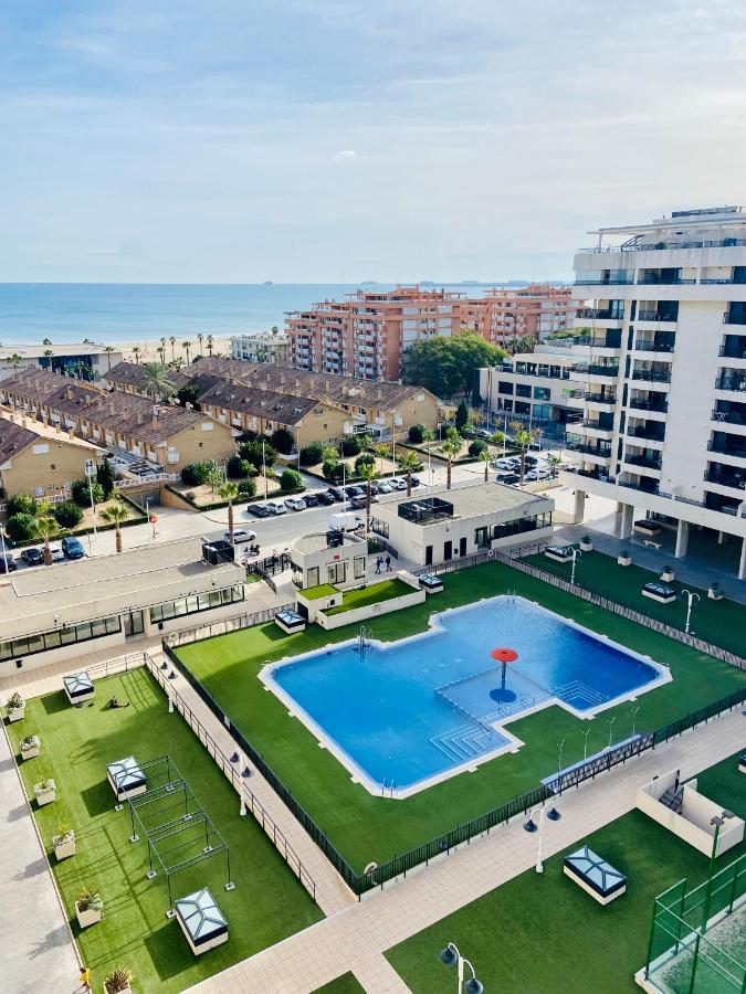 Patacona Premium Penthouse Sea Views & Barbecue Valência Exterior foto
