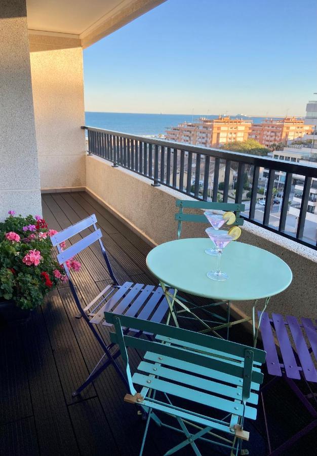 Patacona Premium Penthouse Sea Views & Barbecue Valência Exterior foto